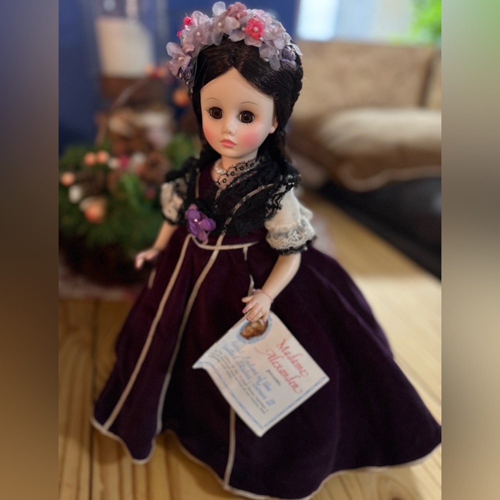 Madame Alexander Deep Purple Formal Dress